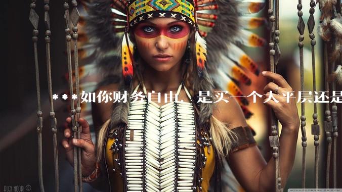 ***如你财务自由，是买一个大平层还是买一个大别墅？