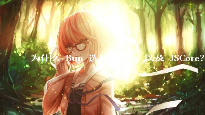 为什么 Bun 选择了 Zig 以及 JSCore？