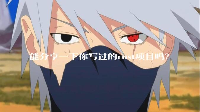 能分享一下你写过的rust项目吗？